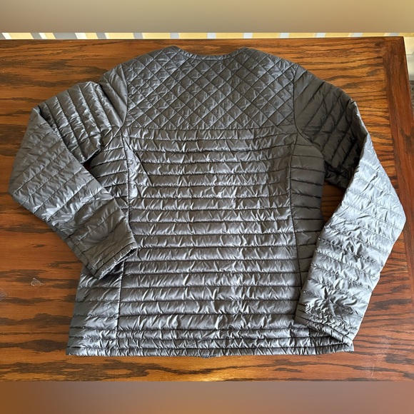 Patagonia Coastal Valley Down Collarless Goose Down Jacket Black Women SMALL - Picture 3 of 12